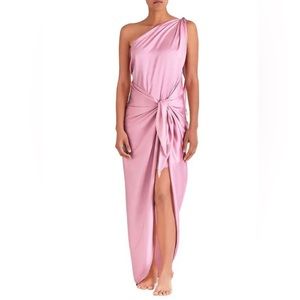 Baobab Marea One-Shoulder Draped Dress